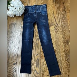 Brand New Jean Stretch Leggings